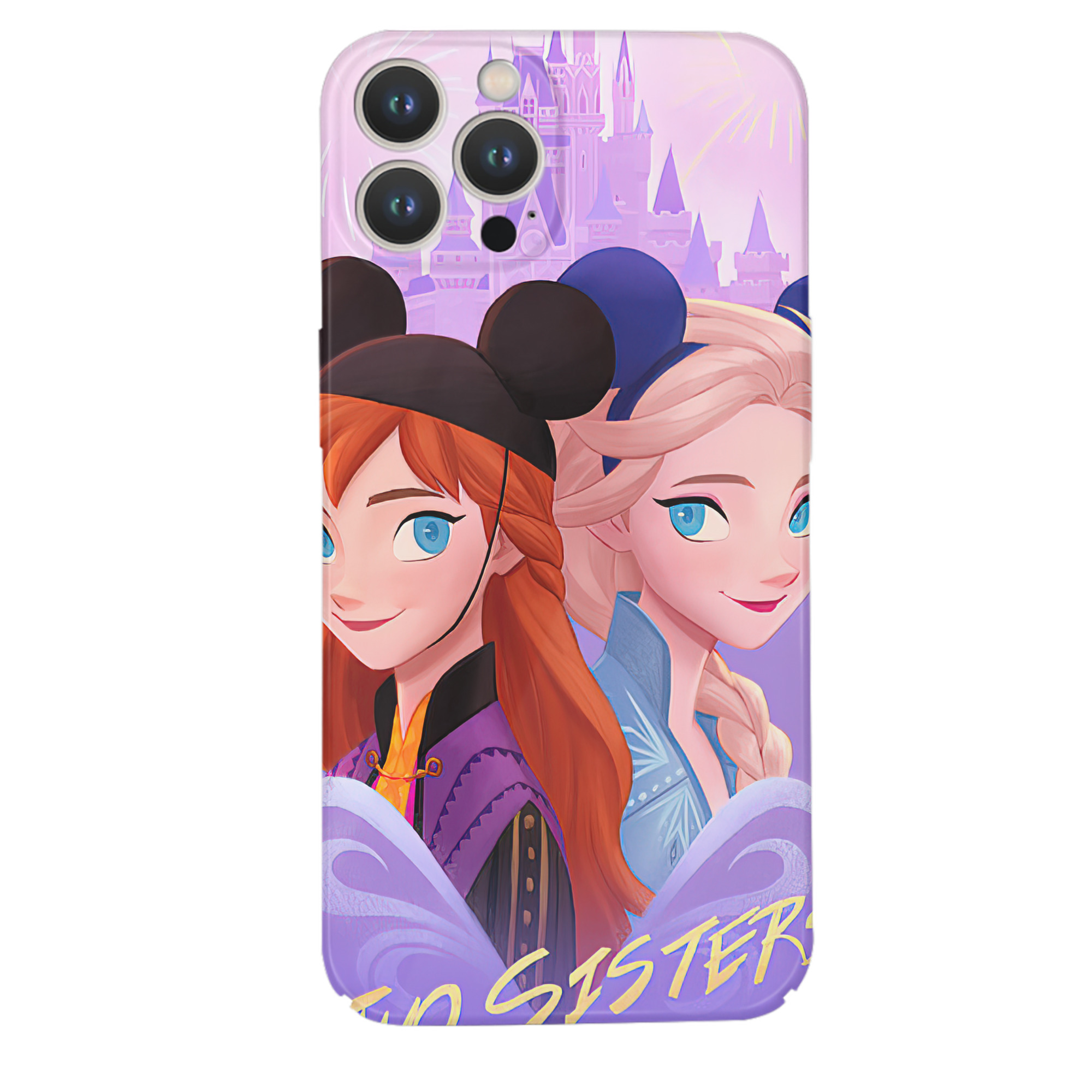 （画像用） アナと雪の女王 アンナ エルサ Frozen Anna Elsa 【iPhone 14シリーズ対応】ハードケース